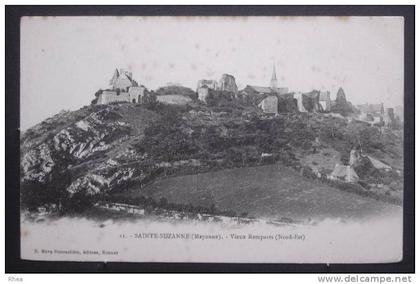 53 Sainte-Suzanne chateau rempart    D53D  K53255K  C53255C RH037048