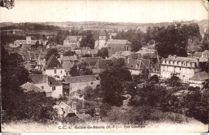 CPA Salies de Bearn Vue generale