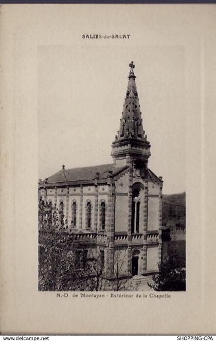 31 - Salies-du-Salat - N-D. de Montayan - Extérieur de la chapelle - Non vo...
