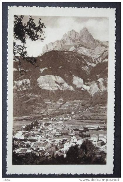 74 Sallanches vue aerienne D74D K74256K C74256C RH036447