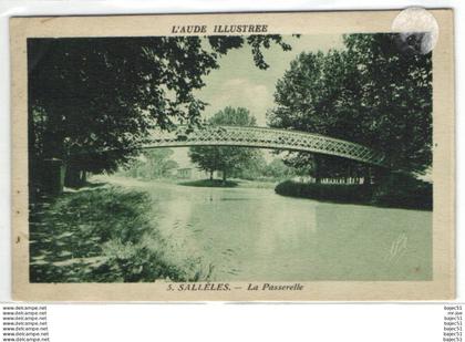 1 cpa Salleles d'aude