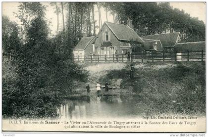 -Environs de Samer.        Le Vivier ou l'Abreuvoir de Tingry attenant à la Source des Eaux de Tingry