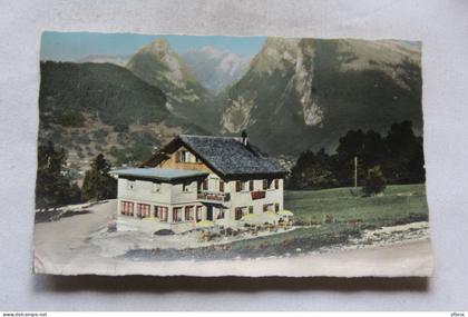 Cpsm, samoens, chalet hôtel l'Equipe, haute Savoie 74
