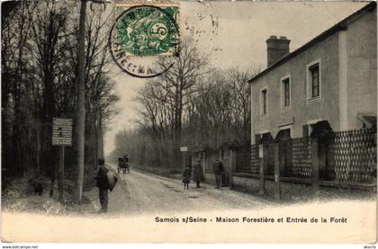 CPA Samois Maison Forestiere FRANCE (1300870)