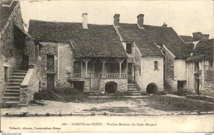 CPA Samois Sur Seine Vieilles Maisons du Coin Musard