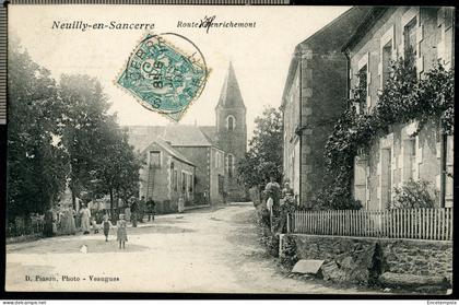 Carte Postale - France - Neuilly en Sancerre - Route Henrichemont (CP28105)