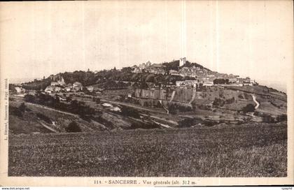 CPA Sancerre vue generale