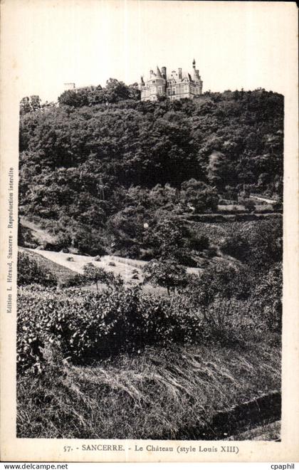 Sancerre - Le Chateau - CPA