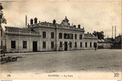 CPA SANNOIS - La Gare (380877)