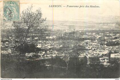 CPA Sannois Panorama pris des Moulins
