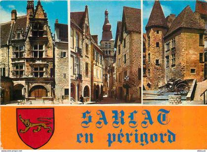 Carte Postale - 24 - Sarlat la Caneda - Multivues - CPM - Voir Scans Recto-Verso - Poscard - Carta Postal -  Postkarte