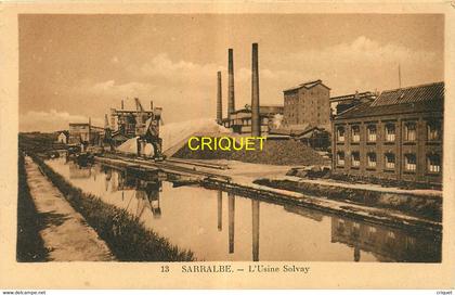 57 Sarralbe, l'Usine Solvay
