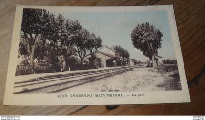 SARRIANS MONTMIRAIL , la gare .......................... 24364
