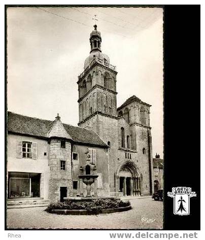 21 Saulieu - SAULIEU (C-d'Or)  15 - Basilique St-Andoche (XIIè s.) -  cpsm Rhea D21D  K21584K  C21584C