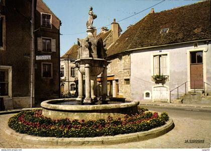 CPSM SAULIEU Docteur Roclore fontaine
