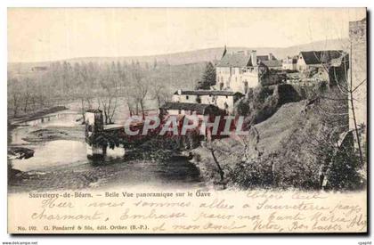 CPA Sauveterre de Bearn Belle Vue Panoramique Sur le Gave