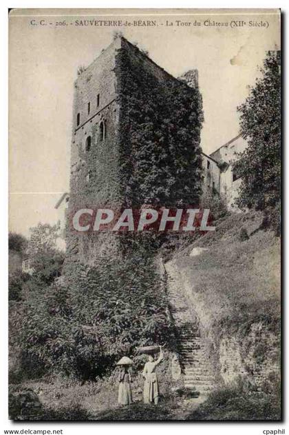 SAuveterre de Bearn CPA La tour du chateau