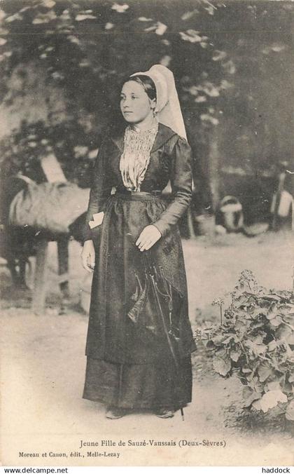 SAUZE VAUSSAIS : JEUNE FILLE
