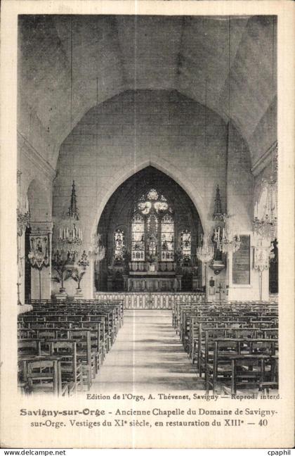 Savigny sur Orge - Ancienne Chapelle - CPA