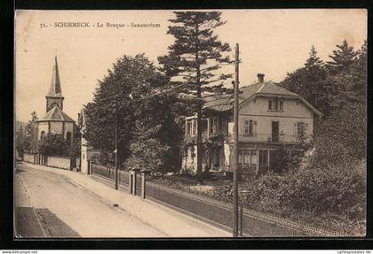 CPA Schirmeck, La Broque, Sanatorium