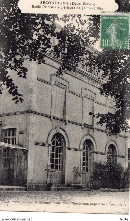 SECONDIGNY ECOLE PRIMAIRE SUPERIEURE DE JEUNES FILLES