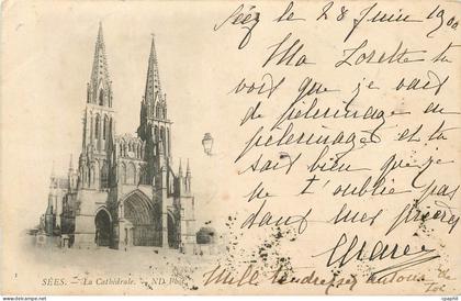 CPA Sees la Cathedrale (carte 1900)