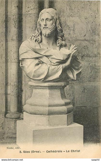 CPA Sees Orne Cathedrale le Christ
