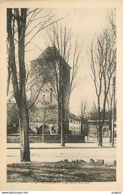CPA Selestat Tour de la sorciere