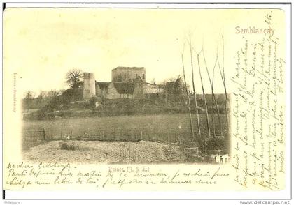SEMBLANCAY  -  Ruines