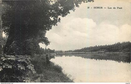 CPA Semur Lac de Pont
