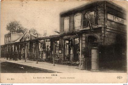 CPA 1914 - La Gare de SENLIS - SENLIS Station (291639)