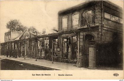 CPA 1914 - La Gare de SENLIS - SENLIS Station (291640)