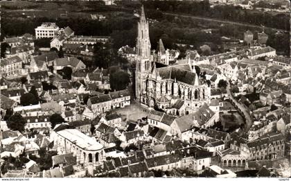 CPA Senlis (Oise) Vue aerienne