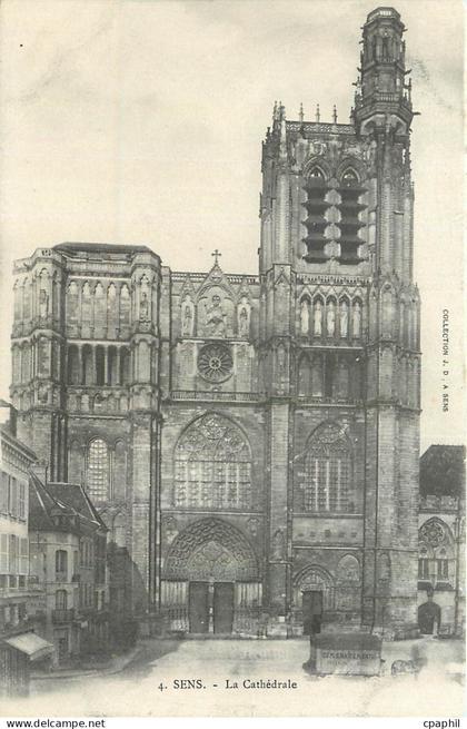 CPA Sens La Cathedrale
