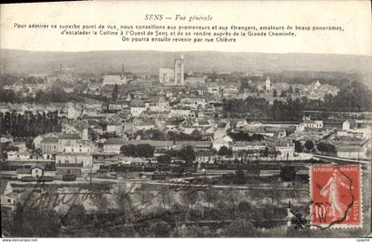 CPA Sens Vue generale