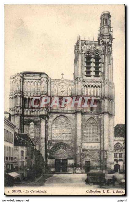 Sens CPA La cathedrale
