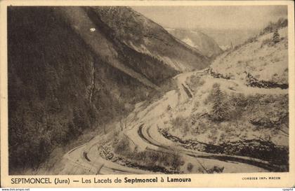 CPA Septmoncel Jura Les Lacets de Septmoncel a Lamoura