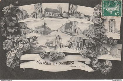 Sergines (89 - Yonne )  Souvenir