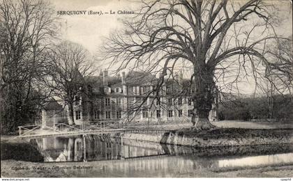 CPA Serquigny Eure Le Chateau