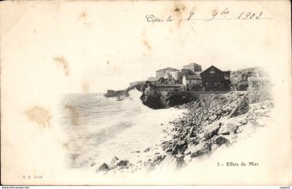 Cette Sete CPA effets de mer
