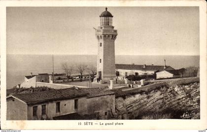 Sete - Cette - Grand Phare - CPA