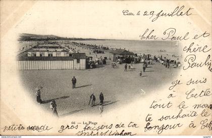 Sete - Cette - La Plage - CPA