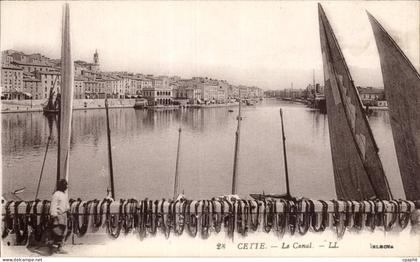 Sete - Cette - Le Canal - CPA