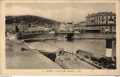 Sete - Cette - Le Pont Neuf - CPA