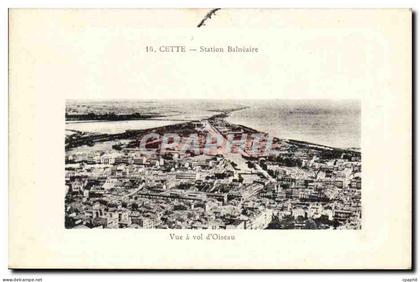 Sete - Cette - Station Balneaire - CPA