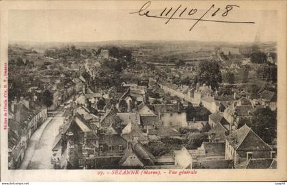 CPA Sezanne Vue Generale
