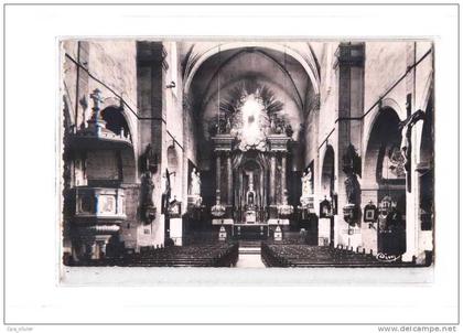 11 SIGEAN Eglise, Intérieur, ed CIM 401, CPSM 9x14, 196?