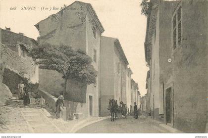 VAR  SIGNES  rue Marseillaise