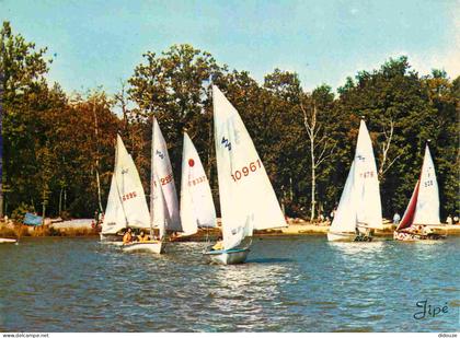 72 - Sille le Guillaume - Sillé Plage - Voiliers sur le Lac - Voile - CPM - Voir Scans Recto-Verso