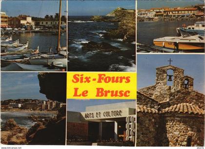 CPM SIX-FOURS-les-PLAGES LE BRUSC - Scenes (1114519)